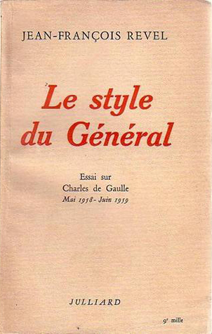 Couverture du livre : Le Style du Général - 23 septembre 1959
