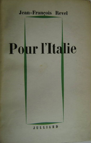 Couverture du livre : Pour l’Italie - 1958